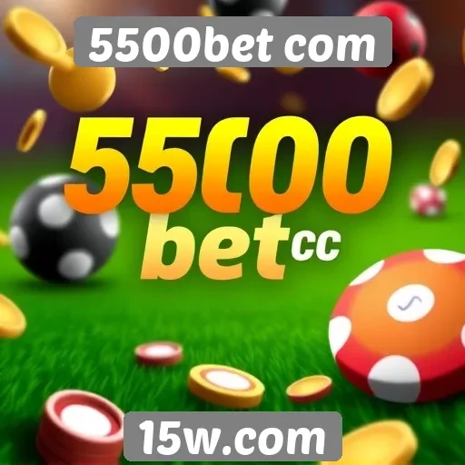 Variedade de jogos disponíveis no 5500bet com